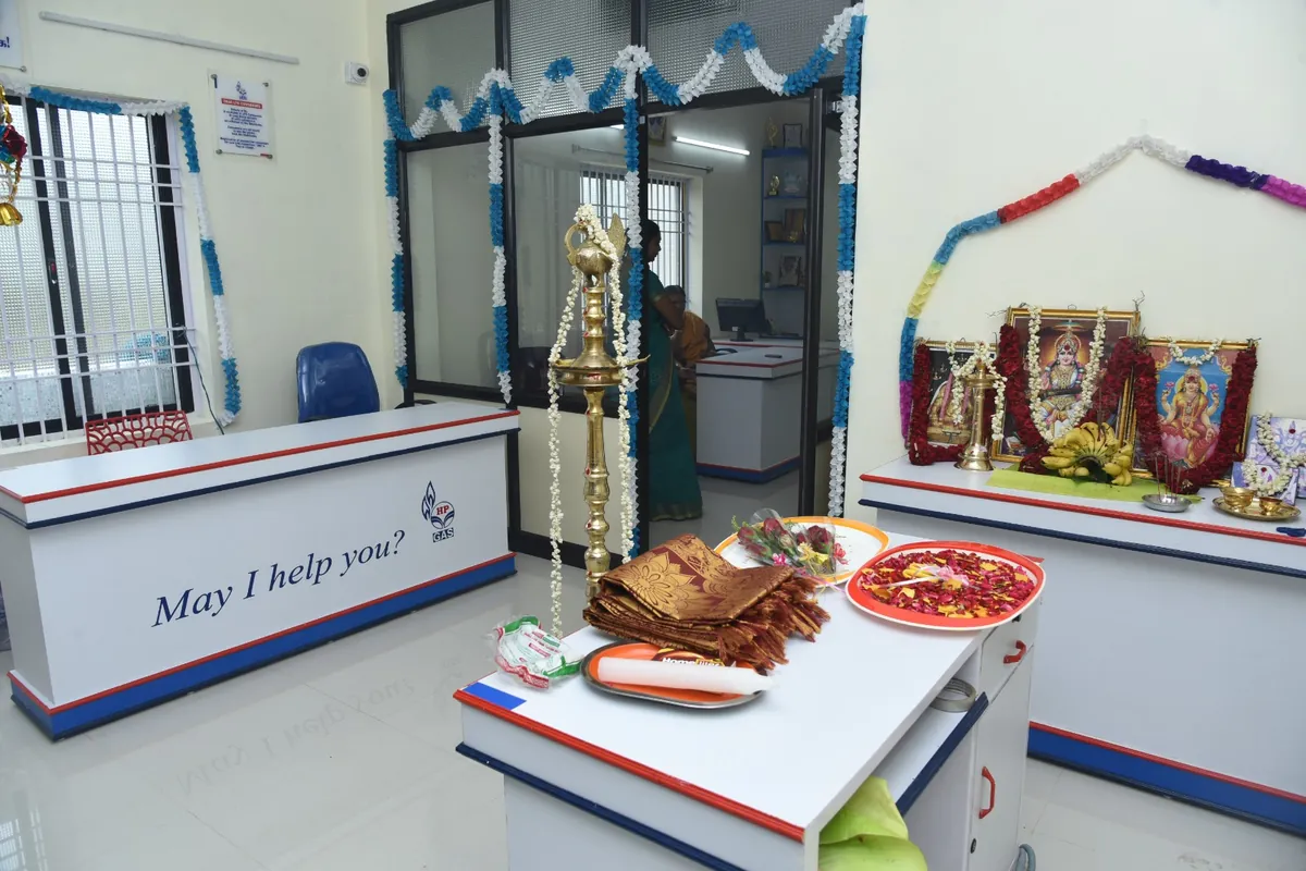Sakthi Gas Agency office interior